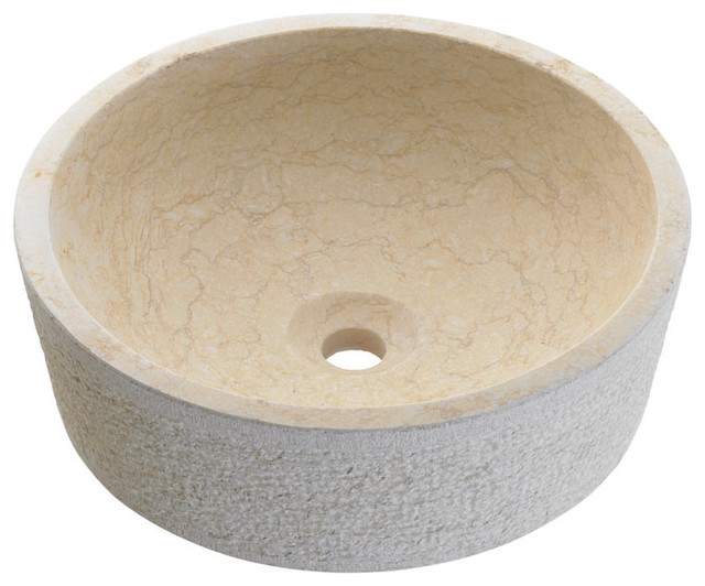 Dual Stone Luxury Marble Vessel Sink - Modern - Bathroom Sinks - other ...